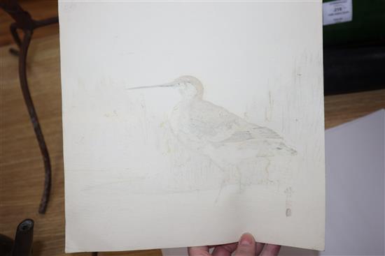 Two Ohara Koson woodblock prints, and another of a bird by Roy Seiket
